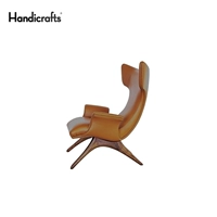 Thủ công mỹ nghệ Bắc Âu rắn gỗ thiết kế đồ nội thất ondine ghế bành mô hình phòng khách ghế sofa ghế sofa giường thông minh