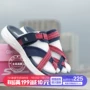 SKECHERS mùa hè nam giới và phụ nữ ngoài trời thể thao giản dị dép siêu nhẹ Velcro dép bãi biển 55360 giày thủy triều 15308 dép havaianas nam