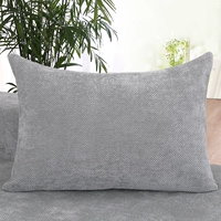 Tinh khiết bông gối che xám phòng khách sofa đệm bao gồm bìa 556575856080 mà không có lõi - Trở lại đệm / Bolsters Chăn văn phòng Ikea