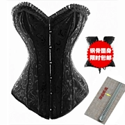 Mùa hè Gothic đầy đủ xương thép corset eo eo bụng eo cung điện corset corset corset corset vest