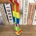 Nga yo đồ chơi miễn phí vận chuyển đầy màu sắc cuộc chiến nắp Ban trò chơi tập thể dục hoài cổ bằng gỗ phối hợp tay-mắt Early Learning Đồ chơi bằng gỗ