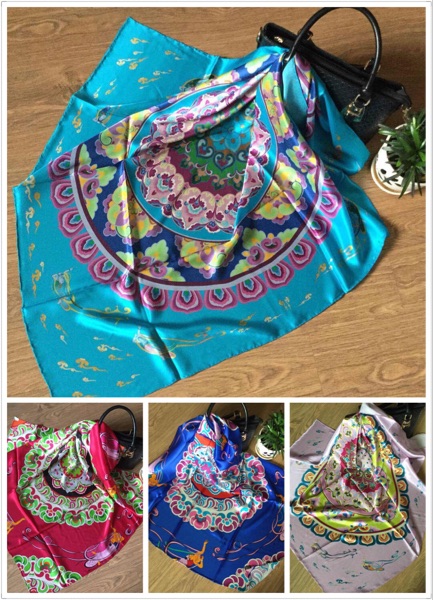 thick silk scarf