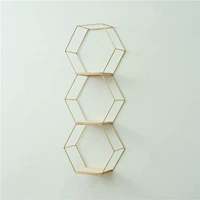 Золотые три шестиугольные [вверх и вниз]