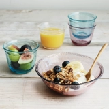 Япония Kinto простая смола прозрачная миска, посуду, цветная тяга для притяжения фрукты сухой фрукты тарелка с водой чашка напитка чашка