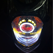 Wuyang Honda xe máy sắc nét Lang WH125-12 đèn pha Xenon ống kính thiên thần mắt quỷ lắp ráp mắt - Đèn HID xe máy