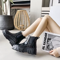 Martens, японская модная обувь, нескользящие высокие сапоги на платформе