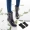 Giày dốc nước mới giày đi mưa cho người lớn đi mưa nữ thời trang Hàn Quốc khóa dây kéo cao gót ống quá mức ủng nữ thời trang