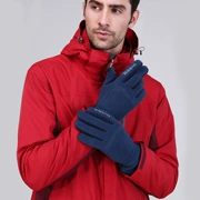 Găng tay Pathfinder mùa đông ngoài trời nam và nữ ấm áp và thoải mái màn hình cảm ứng Găng tay chống trượt ZELG91505 92505 - Găng tay