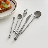 Ретро брендовая японская посуда, комплект из нержавеющей стали