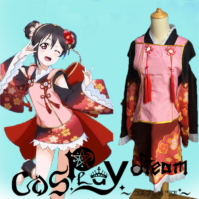 taobao agent Spot lovecos clothing cake Yazawa Nicole monster awakening kimono COSPLAY clothing set