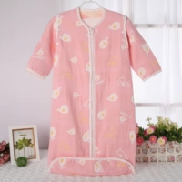 Весна и осень чистота хлопчатобумажная марля с новыми рукавами двунаправленная молния на молнии