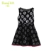 Hoa mùa hè ăn mặc new dress dot letter in ấn organza váy eo Một từ váy 31YX83546 A-Line Váy