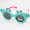 Trẻ em lợn Peggy kính râm bé trai và bé gái kính râm phim hoạt hình em bé kính râm UV bảo vệ bé gái phân cực - Kính đeo mắt kính