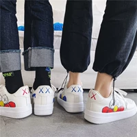 Мужские летние универсальные кроссовки для отдыха, высокая белая обувь, сезон 2021