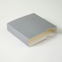 Бессловесная бумажная рукава высокая -громкий серый 9x9x2cm не безбумажный набор высокого класса серых 9x9x2cm