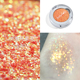 Judydoll Orange Monochrom Eye Shadow Bút kẻ mắt Pearlescent Waterproof Sequin G33 Forempy Flag Orange Portable bảng màu mắt colourpop