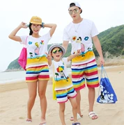Quần đi biển đi biển, quần áo nam khô nhanh nam Hải Nam Thái Lan quần áo du lịch Thái Lan quần short nữ