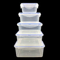 Квадратный прозрачный комплект