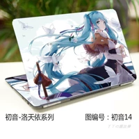 Yếu tố thứ hai của phim hoạt hình Hatsune Miku Lenovo Asus Dell 14-inch dán lá máy tính xách tay 15,6 Thần Châu - Phụ kiện máy tính xách tay túi đựng laptop nhỏ gọn