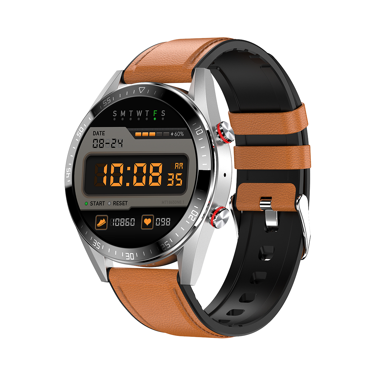 High Configuration [D807] Silver Watchastronaut clock dial Hua qiangbei GT2pro intelligence Wrist watch TM01smartwatch heart rate Ultra long standby Bracelet