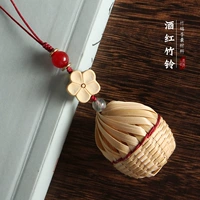 Винная красная сумка материала+колокол для головы тигра