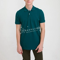 Hồng Kông nhập khẩu áo thun cotton ngắn tay màu đỏ POLO của nam giới Lion Lion 310001440 áo phông kẻ ngang nam