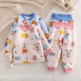 Детская стеганая куртка, детские штаны, пуховик, вкладыш для новорожденных, раздельная униформа, удерживающий тепло осенний демисезонный комплект, 0-3 лет