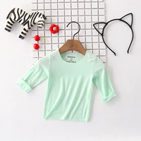 Светло -зеленые модальные длинные рукава