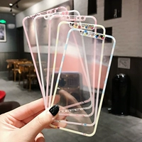 Apple XS Max Membered Film iPhone X/XS Film Full -Ecren Soft Edge City XR Anti -Falling Color Film