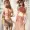 Bộ đồ bơi nữ ba mảnh nhỏ thơm tập hợp bảo thủ bikini bikini sinh viên mảnh mai gợi cảm - Bikinis bộ bikini 3 món