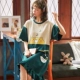 Phim hoạt hình mùa hè váy ngủ dễ thương Hàn Quốc mỏng ngắn tay áo ngủ cotton dịch vụ tại nhà XL phụ nữ nửa mùa ngủ đồ ngủ - Đêm đầm