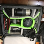 Nhiếp ảnh slr túi slr phụ kiện kỹ thuật số lưu trữ túi công suất lớn máy ảnh vai túi 20 inch trường hợp xe đẩy túi lót