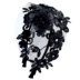 Hàn Quốc phụ kiện tóc mới đơn giản màu đen ren rộng vành headband hoa rhinestone siêu cổ tích với thẻ trượt răng - Phụ kiện tóc dây buộc tóc hàn quốc Phụ kiện tóc