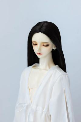 taobao agent [Kaka Planet] BJD wig men and women universal 3 points, 4 cents 6 points, high temperature silk long hair, direct hair ancient style