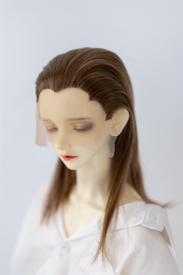 taobao agent [Kaka Planet] BJD hand hook beauty pointed milk silk shoulder shoulder, back to the back of the soft silk rough hair