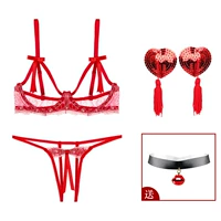 [Красный] слив+нижнее белье+молочное пластырь+кольцо доставки