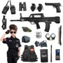 Bộ đồ chơi điện cho trẻ em nhỏ đặt cảnh sát đặc biệt đầy đủ bộ cos thiết bị nhỏ đồ chơi trẻ em giá rẻ