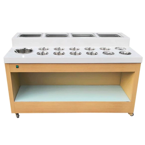 Коммерческий ресторан Hotpot Self -Service, погруженной в приправу с охлаждением в Тайване Дэвид, острая горячая горячая вода, Тайваньская пролива, камера света соуса, камера