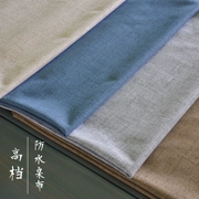 Văn học cotton linen linen vải không thấm nước vải bảng bàn cà phê vải tùy chỉnh dầu-proof chống bỏng chống trượt vòng vuông