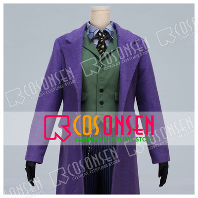 taobao agent COSONSEN Batman Dark Knight COS COS clothing Joker clown cosplay clothing men and women full set