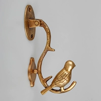 Benbon Bird Hook Retro Северный европейский изысканный крючок для покрытия на стене животных -декоративная висящая одежда крючок крючок стены, чтобы ударить