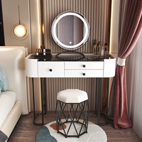Расширенный глянцевый туалетный столик для спальни, умная современная лампочка, легкий роскошный стиль, изысканный стиль