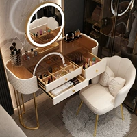 Расширенный современный скандинавский туалетный столик для спальни, изысканный стиль, популярно в интернете