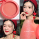 Phấn má hồng 3CE Monochrome Liquid High Gloss All-in-one Plate Rosebeige Dirty Orange Explosion Meat Peach Color Sun Red Female Cheek Purple clio phấn mắt