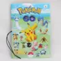 Pokemon Go Pokemon Pikachu Hộ chiếu Case Case Tài liệu du lịch Bìa Cartoon Bag Passport Passport túi đeo chéo nữ mini