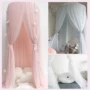 Giường Công chúa trang trí giường đục lỗ kiểu Hàn Quốc Phụ kiện trang trí phòng công chúa cô gái phòng ngủ trong mơ Công chúa gió tài khoản - Bed Skirts & Valances rèm ngủ giá rẻ