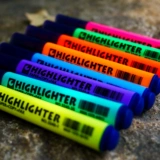 Флуоресцентные цветные карандаши, ноутбук для школьников, маркер, цифровая ручка