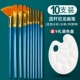10 Установка/Голубой полюс нейлоновой ручки, содержащая ручку