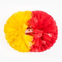 Пельмени лимонный желтый+матовый красный (сингл)