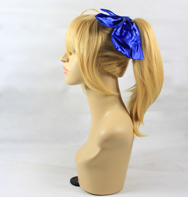 taobao agent Limited special offer Fate Saber Lily, Blue Lily COSPLAY COS dumb/ponytail styling wig